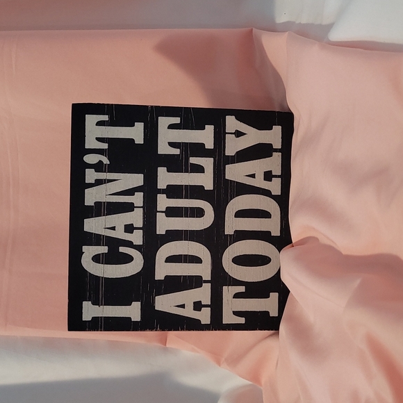 Wall Art I Can't Adult Today - Picture 1 of 2